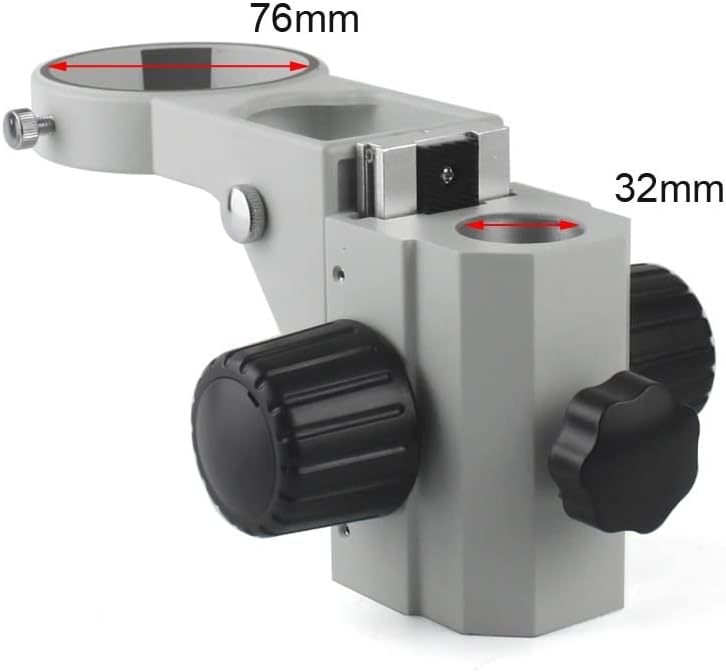Accesorios para microscopio de laboratorio, soporte universal para mesa de microscopio, soporte de enfoque de 2.992in de diámetro para brazo de