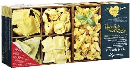 Eppicotispai Juego de iniciación Raviolli y Tortellini de 8 piezas, color crema