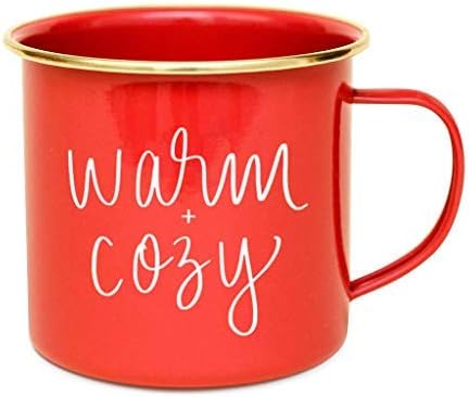Sweet Water Decor  Taza de café navideña con frases, de acero galvanizado, 18fl oz (532.32 ml), taza de café festiva para mujeres, compañeros de