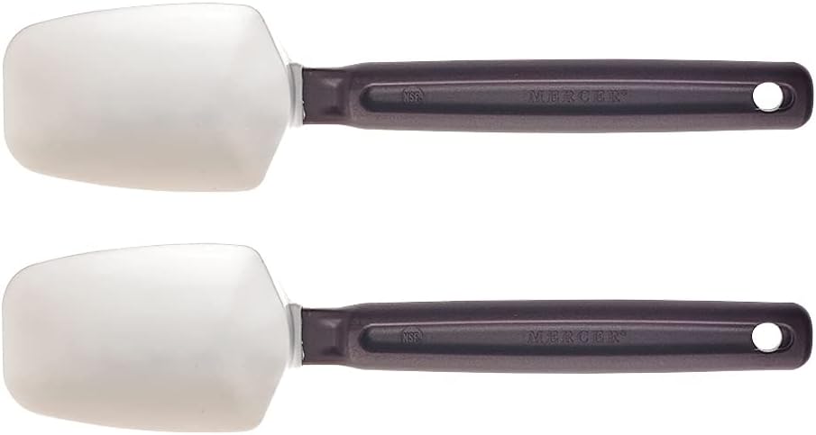 Mercer Culinary Espátula de cuchara de silicona resistente al calor de 10 pulgadas