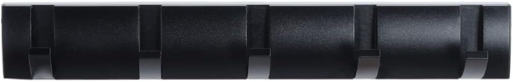 Ganchos de pared para abrigos, color negro