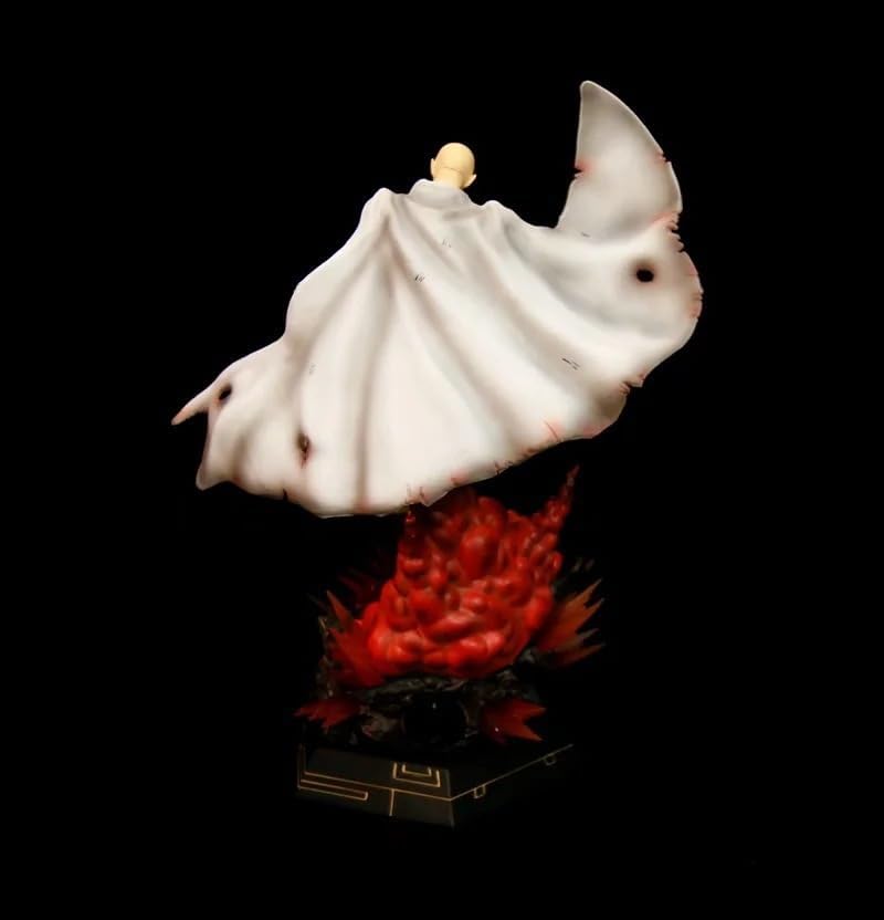 Figuras de Saitama con figura de anime ligera de Saitama, estatuas grandes, adornos de acción de 16.93 pulgadas