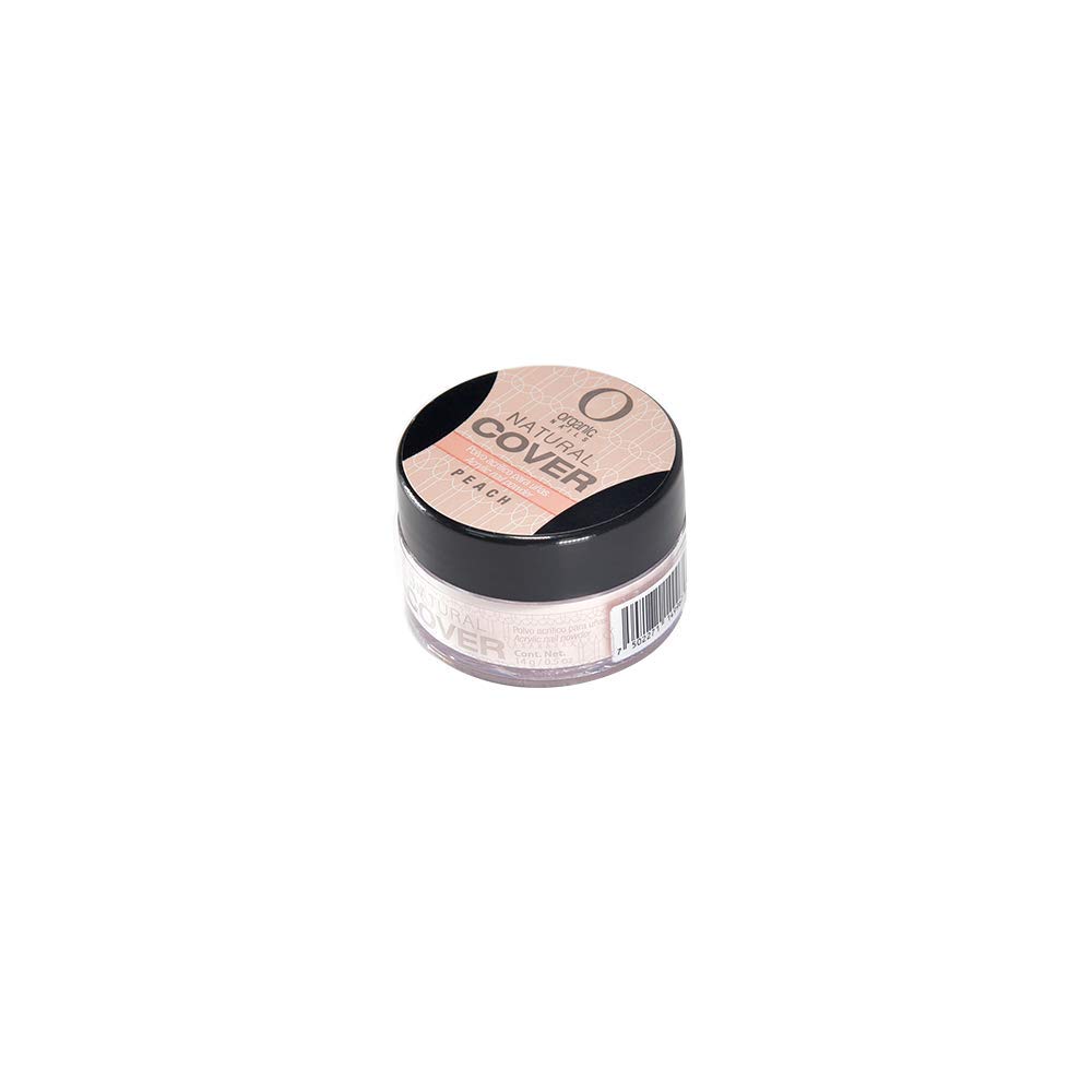 CUBIERTA DE UÑAS ORGÁNICAS DE MELOCOTÓN disponible en 3 tamaños 0.49 oz,1.76 oz,140grs (0.49 oz)