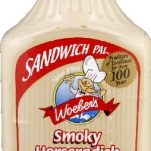 Woeber’s Sandwich Pal – Salsa de rábano picante ahumado, 16 onzas (paquete de 8) Woeber’s Sandwich Pal – Salsa de rábano picante ahumado, 16 onzas (paquete de 8)