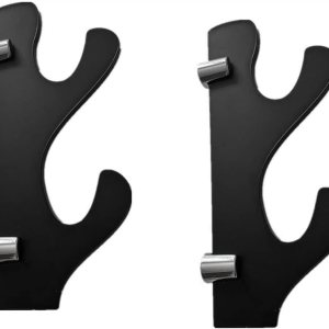 Acrylic Wall Mount Two Layer Sword Stand Display Stand,Lightsaber Holder Sword Stand Sword Holder,Black Acrylic Wall Mount Two Layer Sword Stand Display Stand,Lightsaber Holder Sword Stand Sword Holder,Black