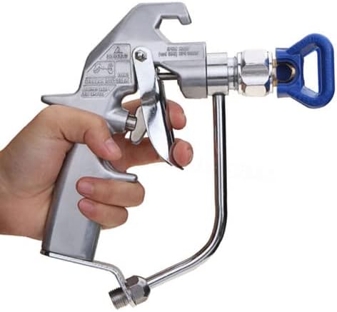 JOLINO 243283 Silver Plus Gun 5000 PSI Pistola de pintura sin aire con punta 517 y soporte