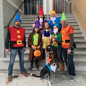 DwarfGnome Costume Hats – Pick Your Color – (Snow White and the Seven Dwarfs) – Fits Kids to Adults (Blue)