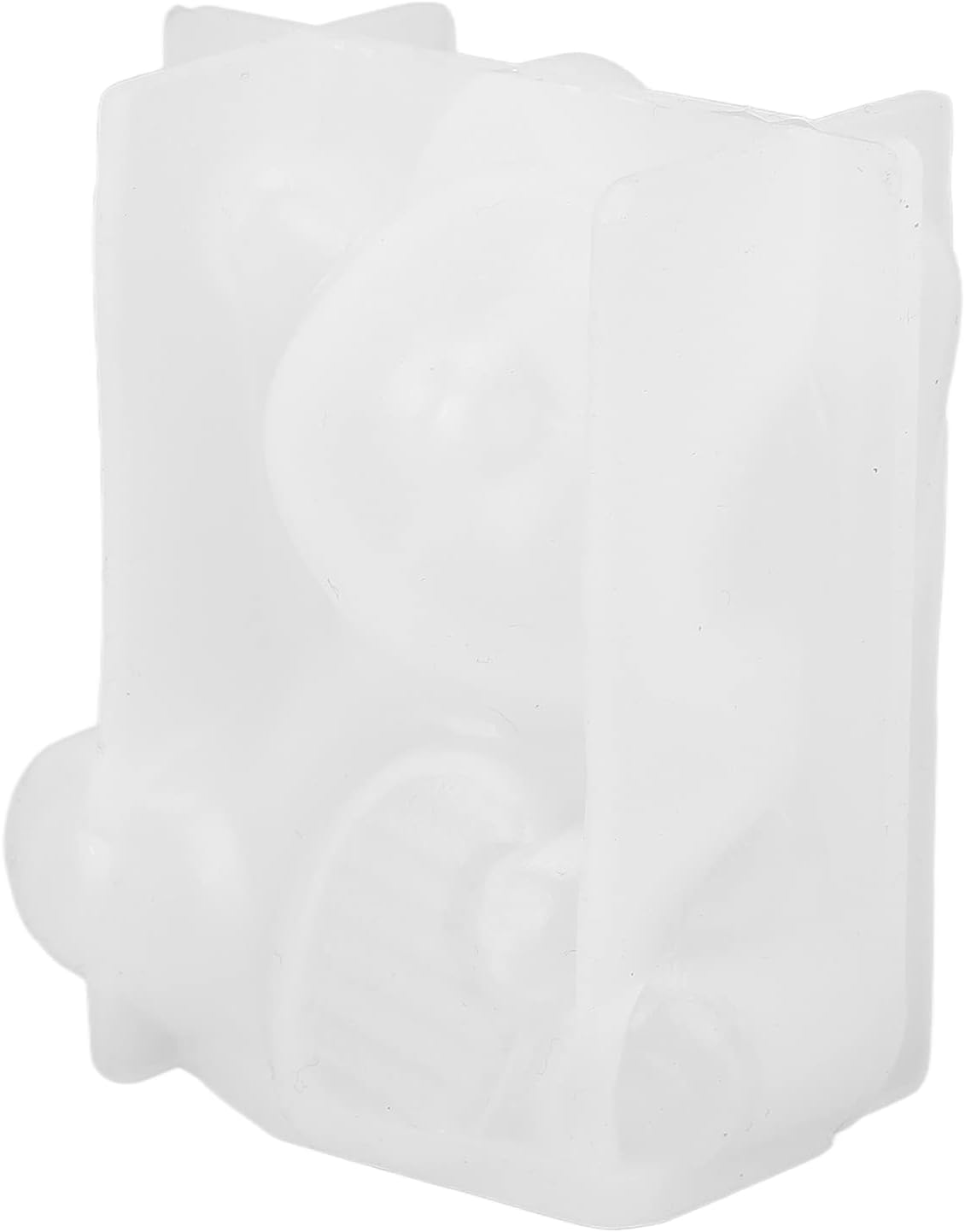 Brrnoo Molde de silicona para gatos de la suerte, molde de silicona en forma de gato 3D, moldes de silicona para velas de gato 3D, molde de silicona