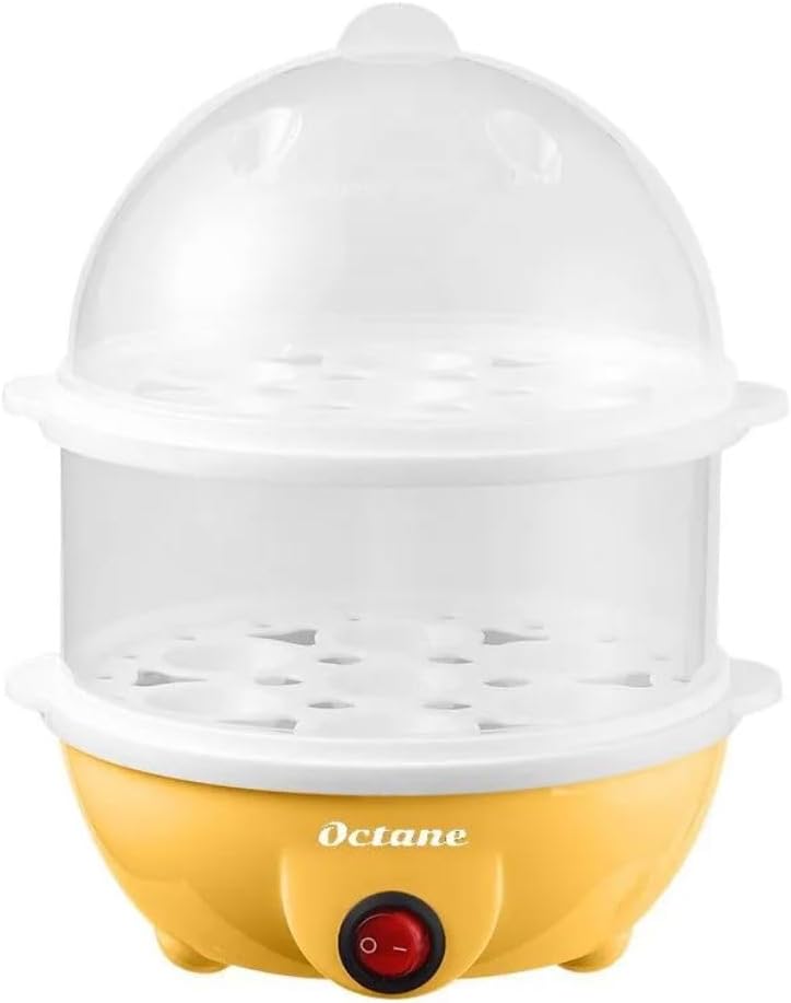 Cocedor de huevos, vaporizador para verduras, caldera eléctrica rápida de huevos, vaporizador de huevos, capacidad para 14 huevos, huevos medianos o