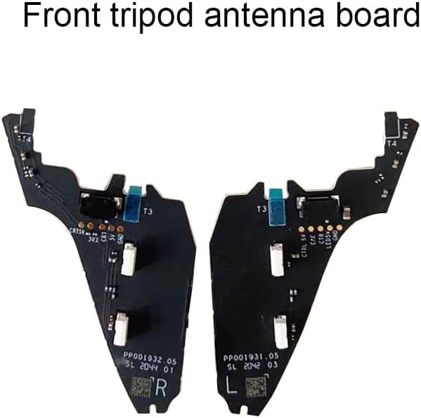 XNasu Para DJI FPV Tren de aterrizaje delantero Motor de base de hélice con piezas de reparación de drones que atraviesan (color  1 par de motores)