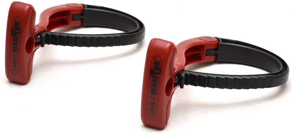 Gardner CW-T4RR20 – Abrazaderas de cable para barco Bender  Envoltura de 4 pulgadas (par)