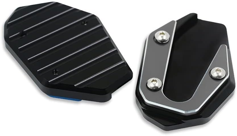Motorcycle Side Stand pad Motorcycle Kickstand Extension Pad Foot Side Stand Enlarge Support Plate for Y&AMAHA MT03 2017 2018 2019 2020 2021 (Color