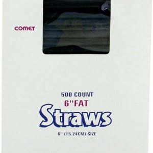 WNA Comet West – Pajitas negras de 6 pulgadas (caja de 3000) WNA Comet West – Pajitas negras de 6 pulgadas (caja de 3000)