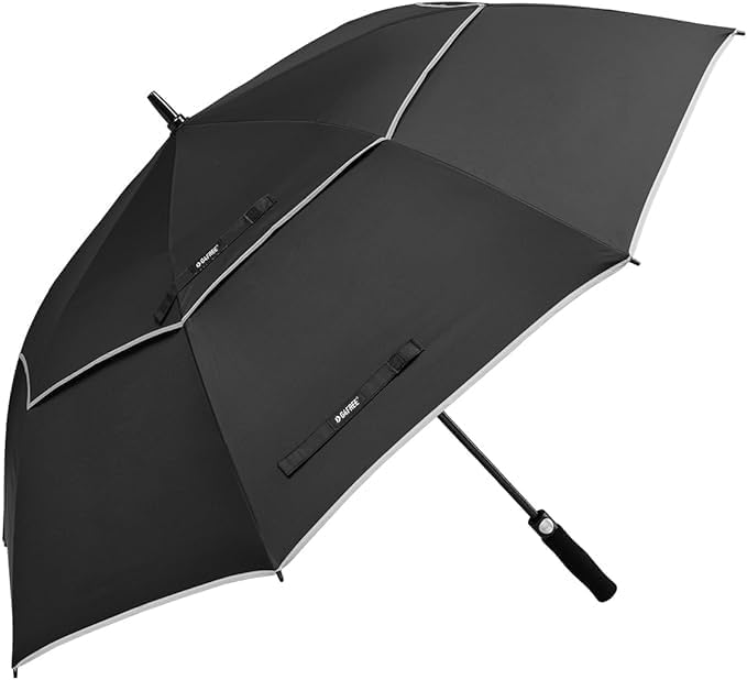 G4Free – Paraguas de golf de gran tamaño con abertura automática, de 47, 54, 62, y 68pulgadas, extragrande, toldo doble ventilado, resistente al