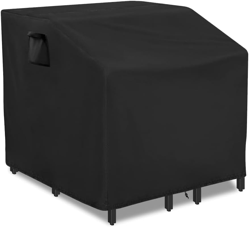 Juego de 3 piezas para bar y patio con taburetes y mesa de 40 pulgadas de largo x 40 pulgadas de alto