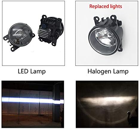 Nueva generación LED antiniebla montaje montaje actualización y actualizado para jee.p brújula MP Renegade Cherokee KL 2014 2015 2016 2017 2018 2019