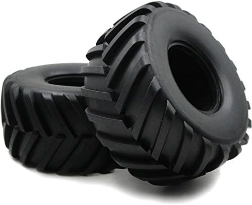 Neumáticos RC Soft 2.2 de altura de 5.118 in para Axial Capra Wraith Traxxas TRX4 Redcat Gen8 Monster Truck Mud Crawler Badland Terrain (paquete de