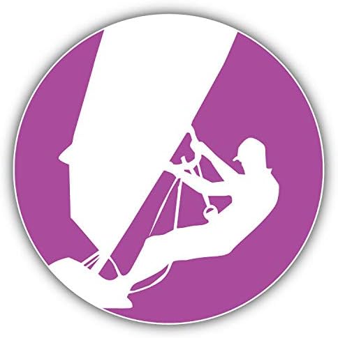 Windsurfing – Adhesivo decorativo para álbumes de recortes, calendarios, manualidades, álbum, cuadernos de bala, 50 unidades
