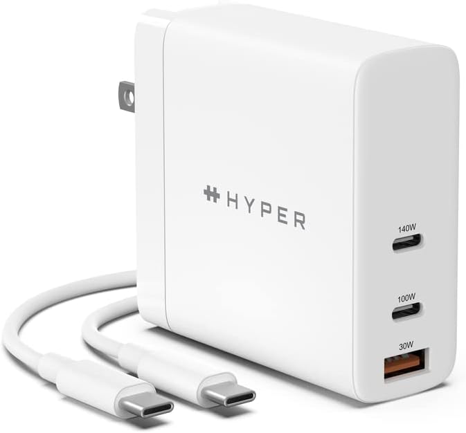 Hyper Juice – Cargador USB-C PD 3.1 de 140 W – Solo EE. UU