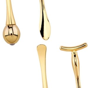 FOMIYES 2 juegos de rodillo de masaje de ojos T-bar conjunto enfermería herramientas faciales para el cuidado de la piel herramientas de masaje FOMIYES 2 juegos de rodillo de masaje de ojos T-bar conjunto enfermería herramientas faciales para el cuidado de la piel herramientas de masaje