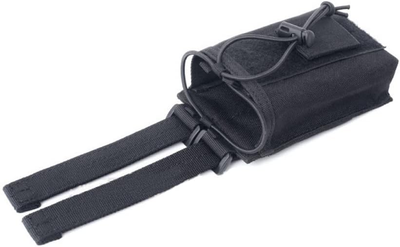 HIGH FLYING Funda de nailon para radio, Walkie-Talkie Bolsa de almacenamiento para sistema Molle con L*W*H (aproximadamente 5.3 x 3.54 x 1.57