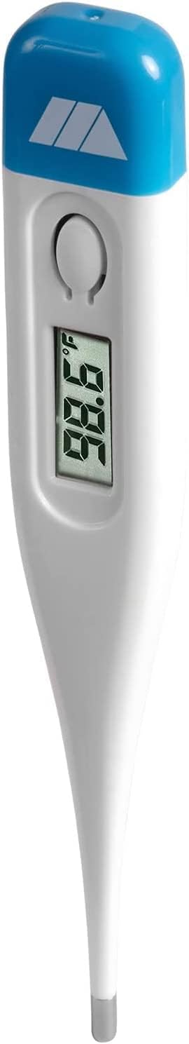 MABIS Termómetro digital para adultos, termómetro para adultos, niños y bebés, termómetro oral, termómetro elegible FSA HSA, termómetro para axilas,