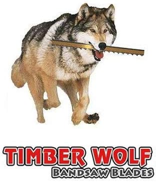 Timber Wolf Hoja de Sierra de Banda de 72″ x 12″ x 4 tpi
