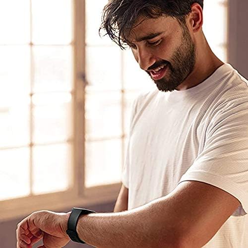 Paquete de 3 correas de silicona suave compatibles para Fitbit Versa 2Fitbit VersaFitbit Versa Lite, correas deportivas ajustables para mujeres y