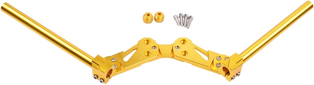 Barra de manillar motificada para motocicleta B0C281GP8N compatible con Grom MSX125 Clip de tubo de horquilla en manillares Racing ATV Expansión