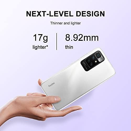 Xiaomi Redmi 10 2022 NFC 4G LTE (128 GB + 6 GB) LTE GSM Global desbloqueado 6.5 pulgadas 50MP Quad Cámara (no Verizon Sprint Boost Tmobile At&T