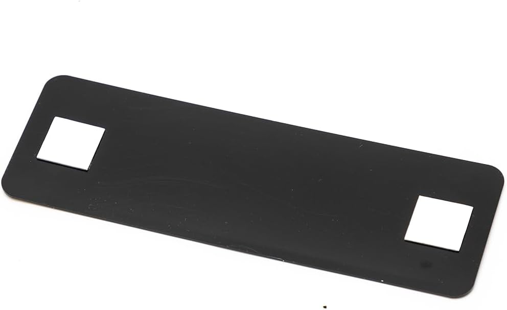Letrero estándar para puerta o pared, color negro y dorado, grande, 1 paquete