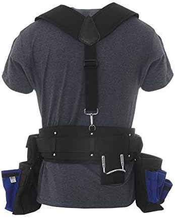 BOULDER BAG Comfort – Tirantes acolchados (cinturón de herramientas no incluido) Acolchado de alta tecnología con soporte extremo y comodidad para