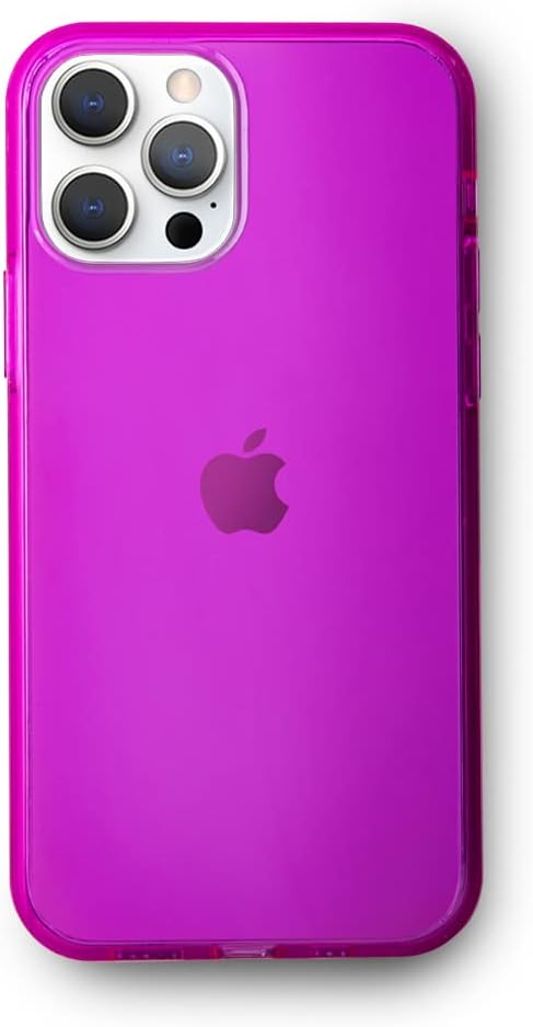 FELONY CASE – Funda protectora transparente para iPhone 13 Pro Max, TPU y policarbonato que absorbe los golpes – A prueba de grietas con un acabado