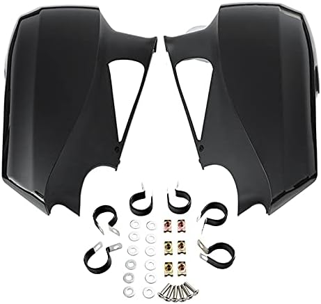 XFMT Kits de carenado de pierna ventilada inferior para Indian Chieftain 2014-2020 Dark Horse 2016-2020, negro