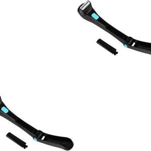 FOMIYES 2 unids Volver Removedor Cuerpo Afeitadora Maquinilla de Afeitar para el Depilación Trasera FOMIYES 2 unids Volver Removedor Cuerpo Afeitadora Maquinilla de Afeitar para el Depilación Trasera