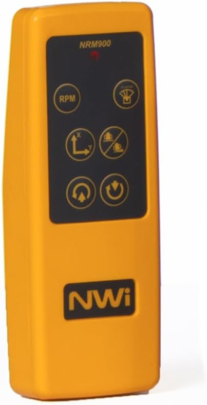 NWI NRL900-GK Láser rotativo, trípode resistente y varilla de grado (GK Aluminum 9′ Varilla en décimas)