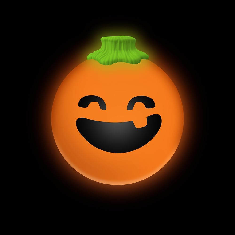NeeDoh – Jack-Glow-Lantern – Juguete sensorial suave para ansiedad – Pelota antiestrés coleccionable – A partir de 3 años – NDWJGL23