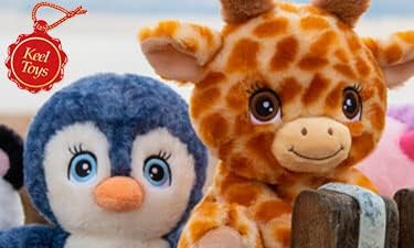 Adoptable World – Peluche ecológico, juguetes suaves 100% reciclados (panda rojo)
