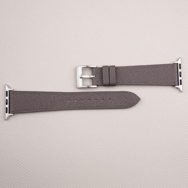 Bands Compatible with Apple Watch Band 49mm 45mm 44mm 42mm 41mm 40mm 38mm Men Woman Epsom Leather Wristband Replacement Band Compatible with Series