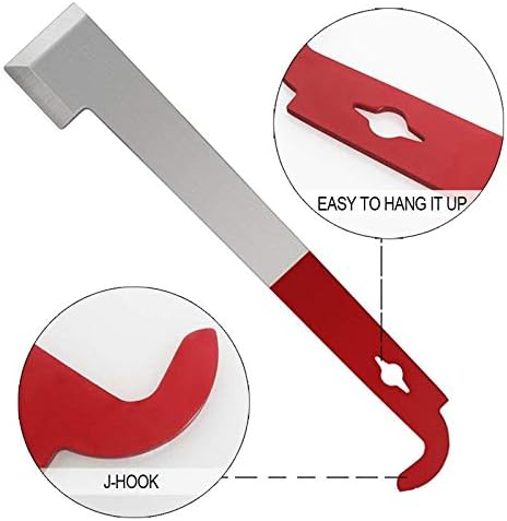 witbee J Hook – Herramienta de colmena de abejas, herramienta raspadora de colmena de abejas, herramientas raspadoras de colmena de acero