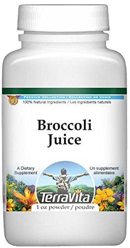 TerraVita Polvo de jugo de brócoli (1 oz, ZIN 519349) – Paquete de 3