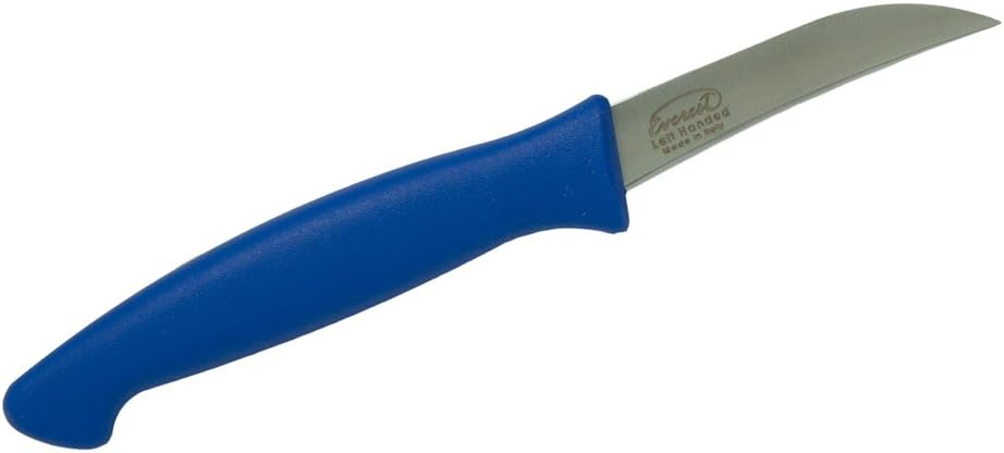 Cuchillo de pelar zurdo de acero inoxidable