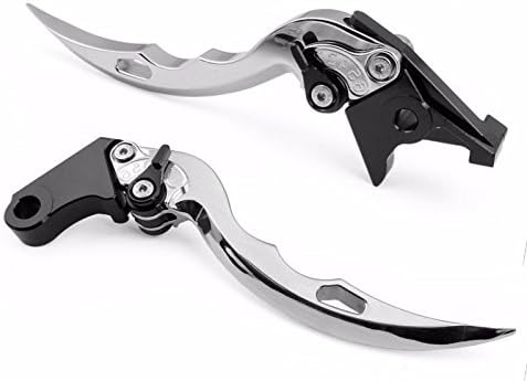 Palancas de embrague freno de hoja para Kawasaki VULCANS 650cc 2015-2016 VERSYS 1000 2015-2016 VERSYS (650cc) 2015-2016 Plata