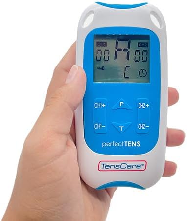 TensCare Perfect TENS – Máquina TENS clínicamente probada para aliviar dolores de espalda, cadera, pierna, brazos, artritis y ciática