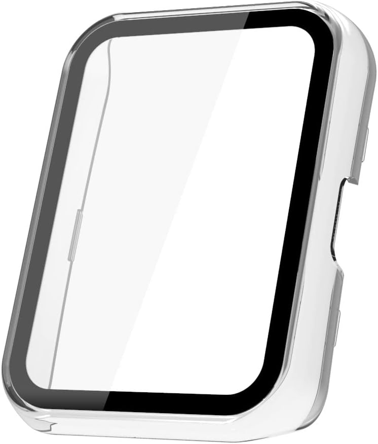 Senter – Funda Senter integrada de vidrio templado para Huawei Watch Fit 2 Smartwatch, carcasa rígida de policarbonato ultrafina para Huawei Watch