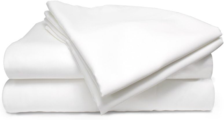 CinchFit Juego de sábanas tamaño California King de 600 hilos, 100 % algodón, con parte superior dividida que no se desgarra, para cama ajustable,