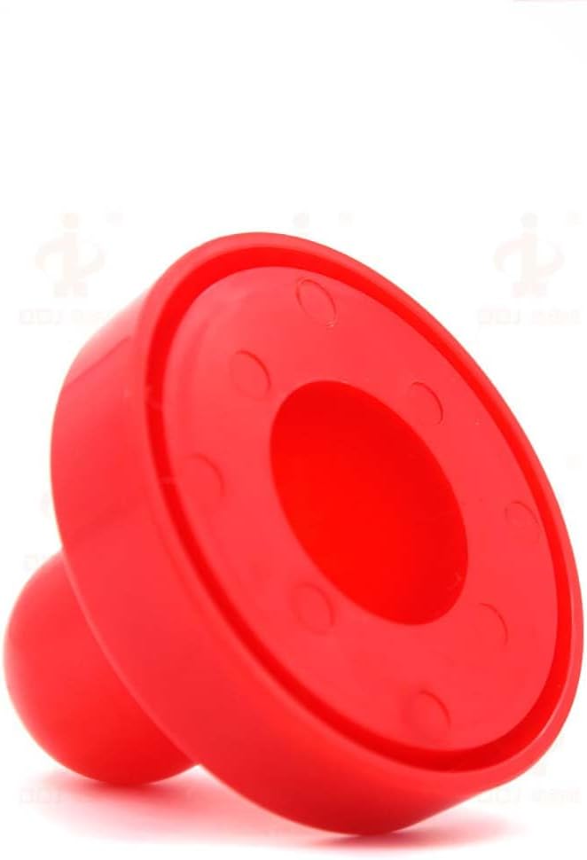 1 Set Red Air Hockey Pushers and Air Hockey Pucks Air Hockey Paddles Hockey Accessories Air Hockey Pucks and Paddles Goal Handles Paddles