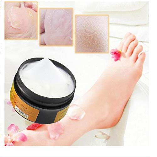 Crema hidratante reparadora de piel con aceite de caballo para pies agrietados y secos ásperos (como se muestra)