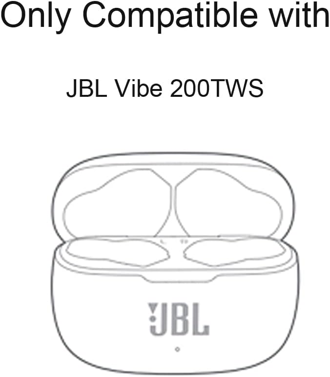 Bonita funda para JBL Vibe 200TWS, Wave 200TWS True Wireless Earbuds, Seadream Cartoon Kawaii 3D Cat Earphones, funda protectora de transporte con