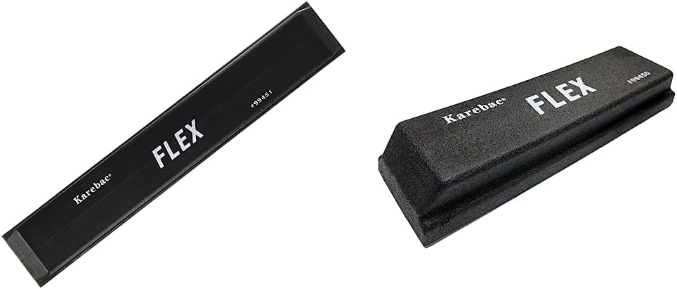 Karebac Bloque de lijado de bloque flexible 99451 para abrasivos PSA y bloque de lijado de bloque flexible 99450 para abrasivos PSA